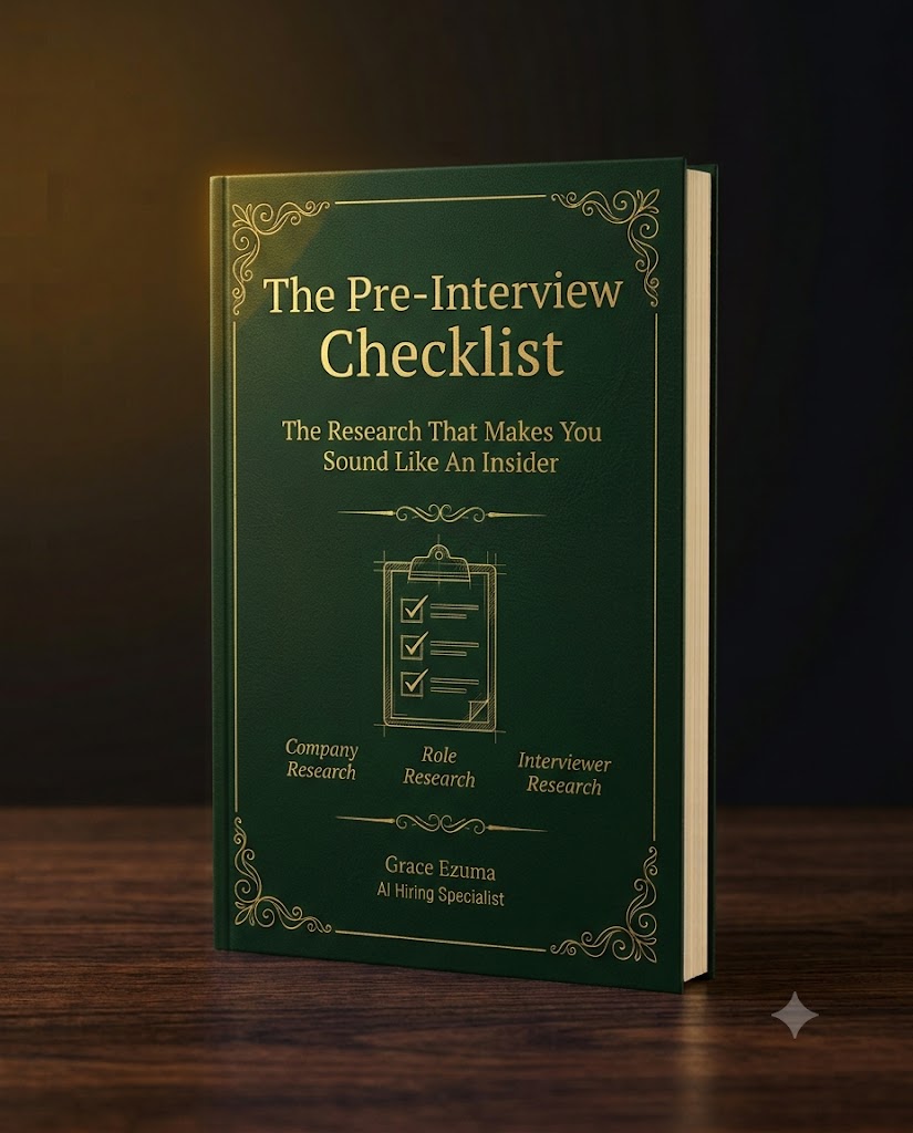 Pre-Interview Checklist